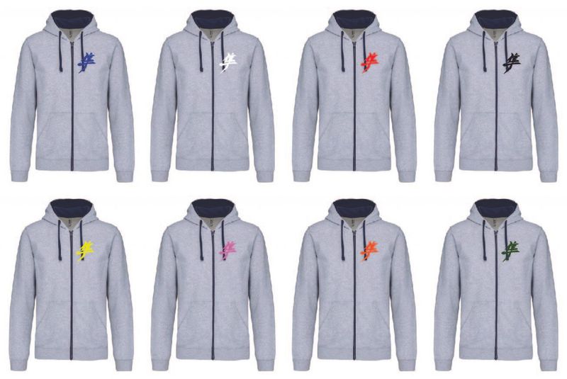 Sweat Shirt Capuche Zippé Kanji Gen3