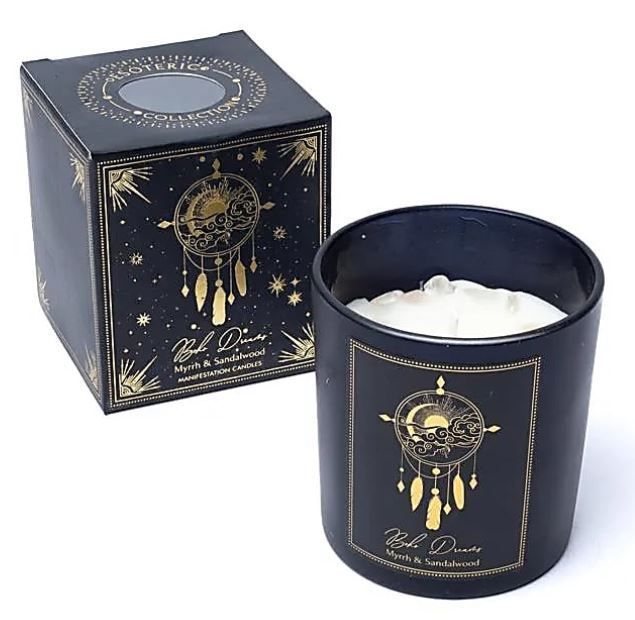BOUGIE D'INTENTION - Boho Dreams en verre