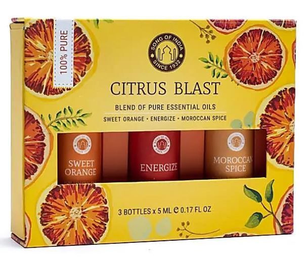 Set D'Huiles Essentielles D'Aromathérapie - Citrus Blast