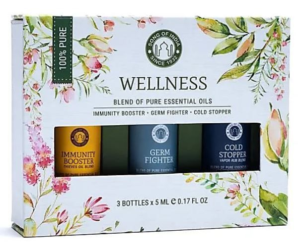 Set D'Huiles Essentielles Aromathérapie Wellness