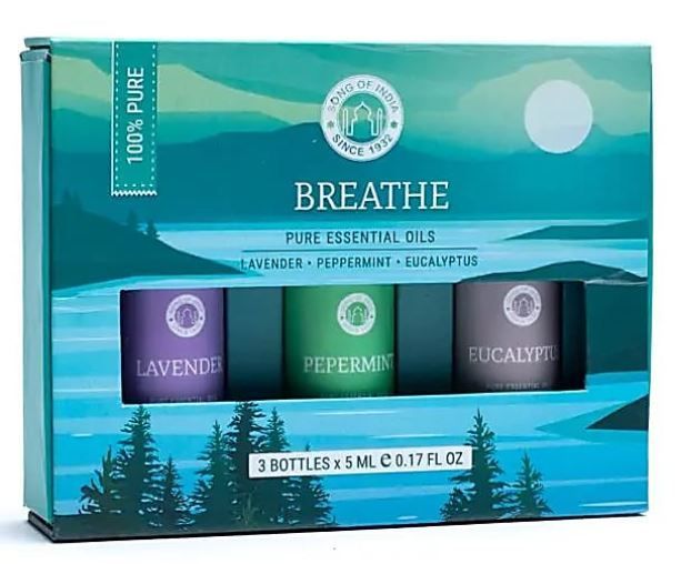 Set D'Huiles Essentielles Aromathérapie Breathe