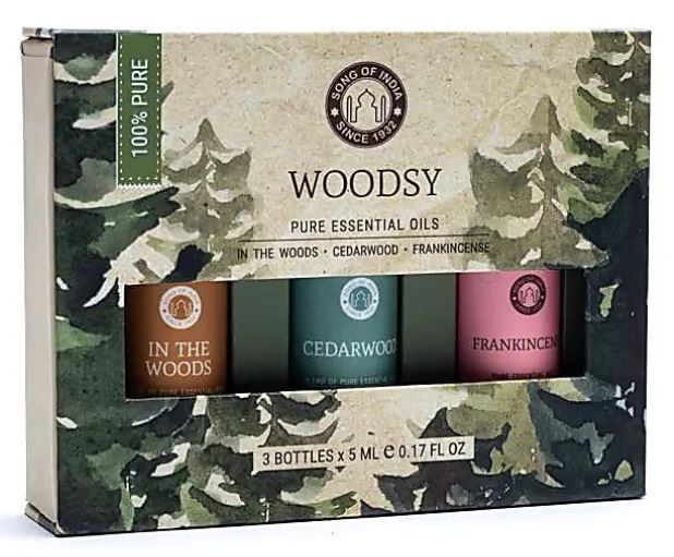 Set D'Huiles Essentielles Aromathérapie Woodsy