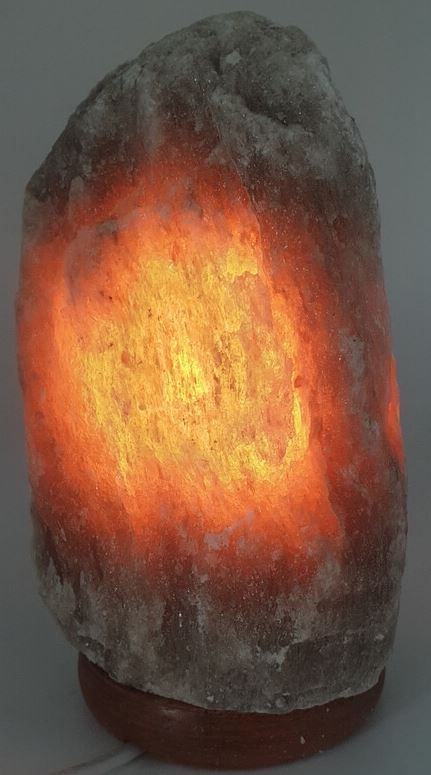 Lampe de Sel Himalaya Brute Grise 2KG