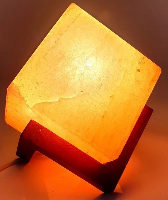 Lampe de Sel Cube DESIGN 3KG