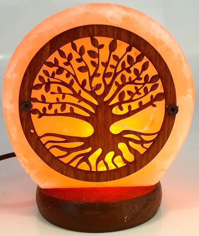 Lampe de Sel USB Arbre de Vie Bis 1KG