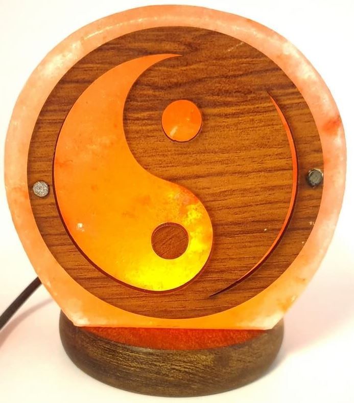 Lampe de Sel USB Yin-Yang 1KG