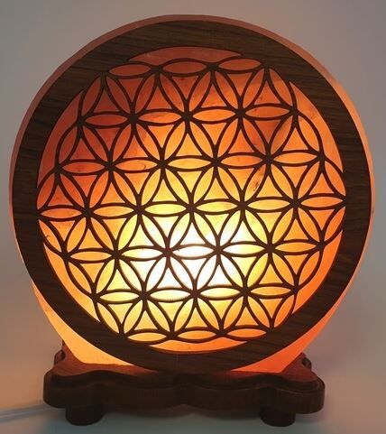 Lampe de Sel Fleur de Vie 5KG