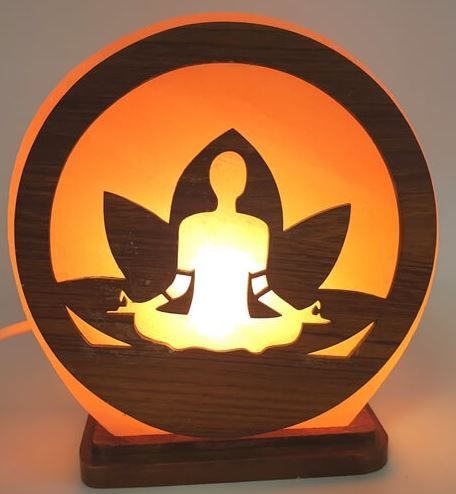 Lampe de Sel Yoga Méditation 5KG