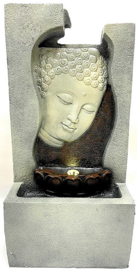 Fontaine Résine Bouddha Pleureur