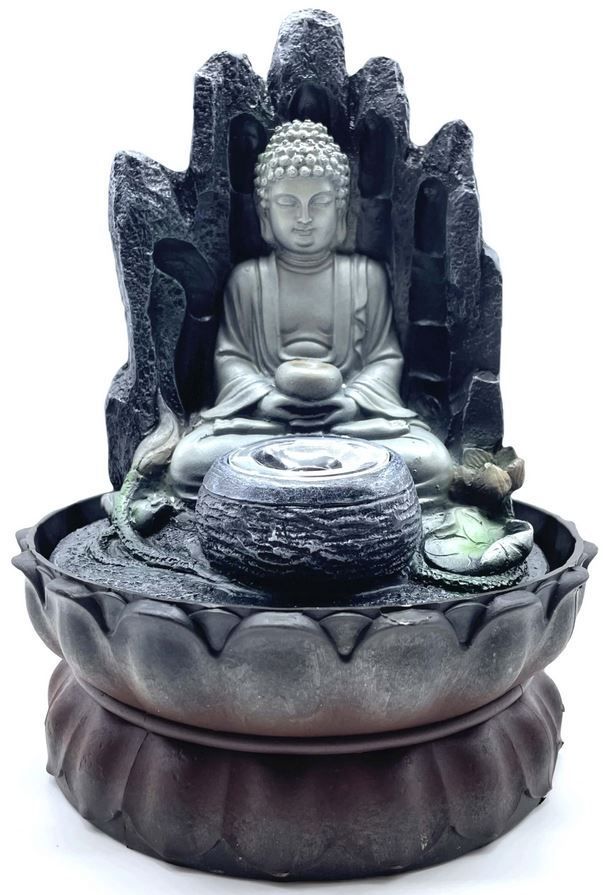 ​Fontaine Résine Bouddha sur Main