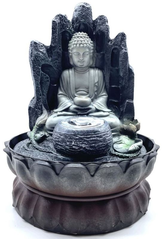 ​Fontaine Résine Bouddha sur Main