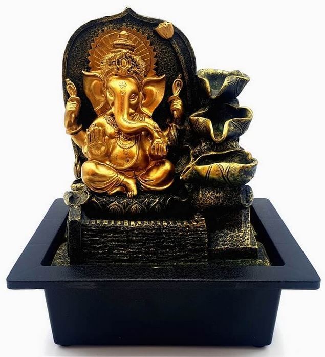 Fontaine Résine Ganesh & Cascade Design