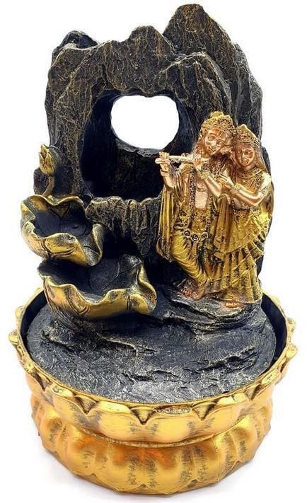 Fontaine Résine Krishna Dorée