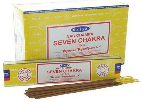 Encens Satya Sept Chakras