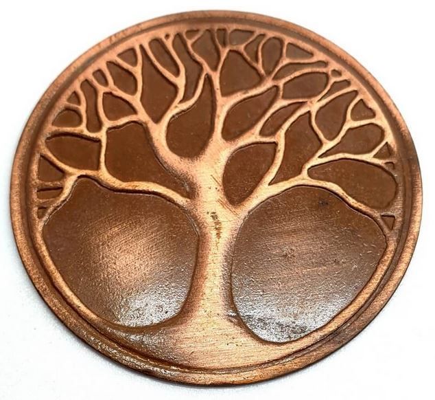 Pin's de poche Arbre de Vie Cuivre