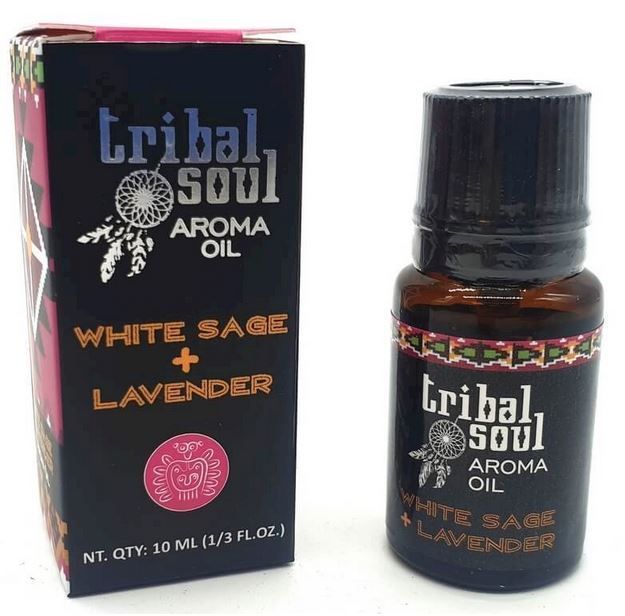 Huile Tribal Soul Sauge Blanche & Lavande