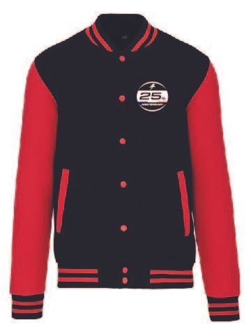 Blouson molleton Teddy unisexe 25 TH Anniversary