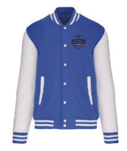 Blouson molleton Teddy unisexe 25 TH Anniversary