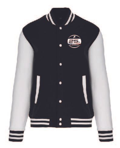 Blouson molleton Teddy unisexe 25 TH Anniversary