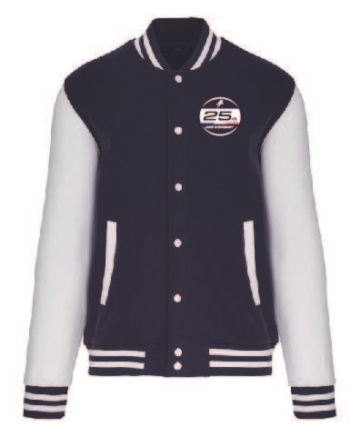 Blouson molleton Teddy unisexe 25 TH Anniversary