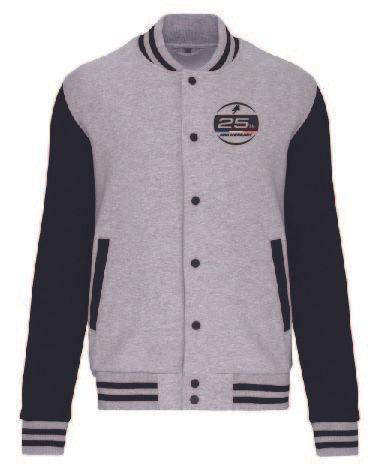 Blouson molleton Teddy unisexe 25 TH Anniversary