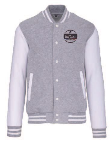 Blouson molleton Teddy unisexe 25 TH Anniversary