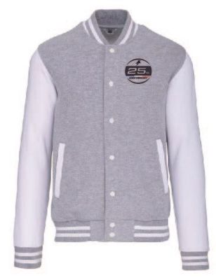 Blouson molleton Teddy unisexe 25TH Anniversary