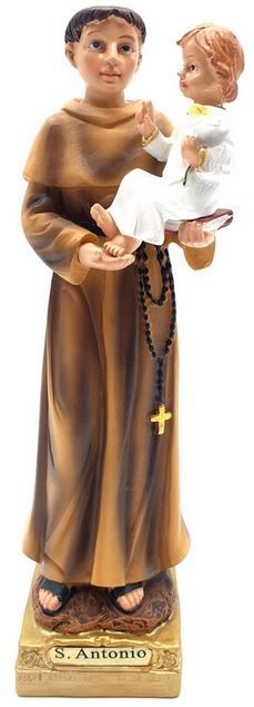 ​Statue Résine Saint Antoine de Padoue