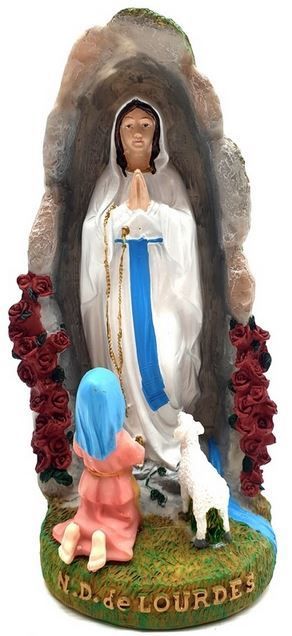 Statue Résine Notre Dame de Lourdes