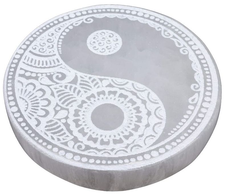 Plaque Sélénite Feng Shui 10cm