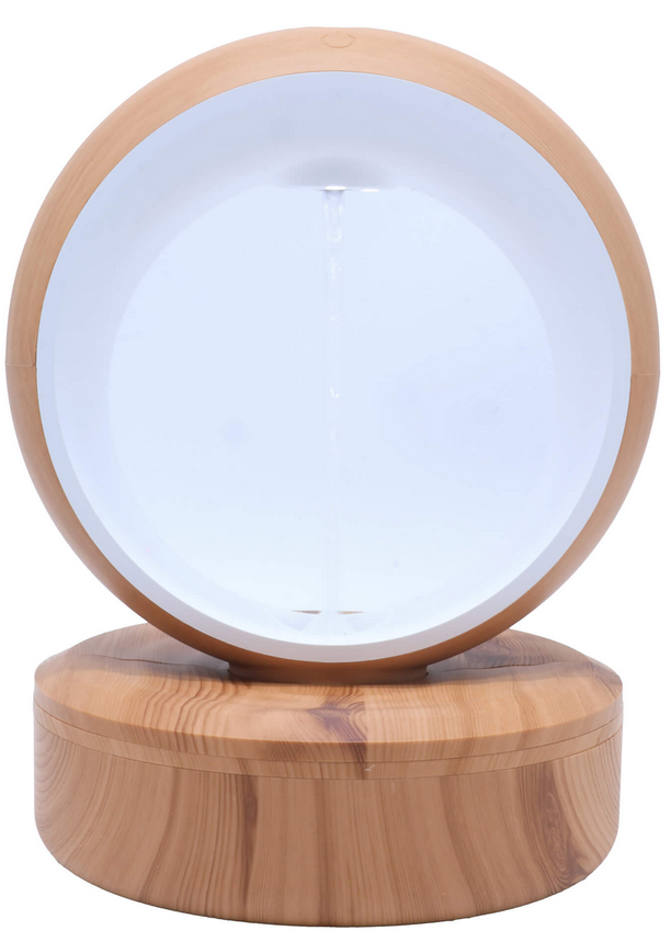 Humidificateur d'Air Anti-Gravité Bois 23cm
