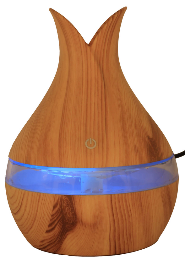 Humidificateur d'Air Vase Bois 15cm