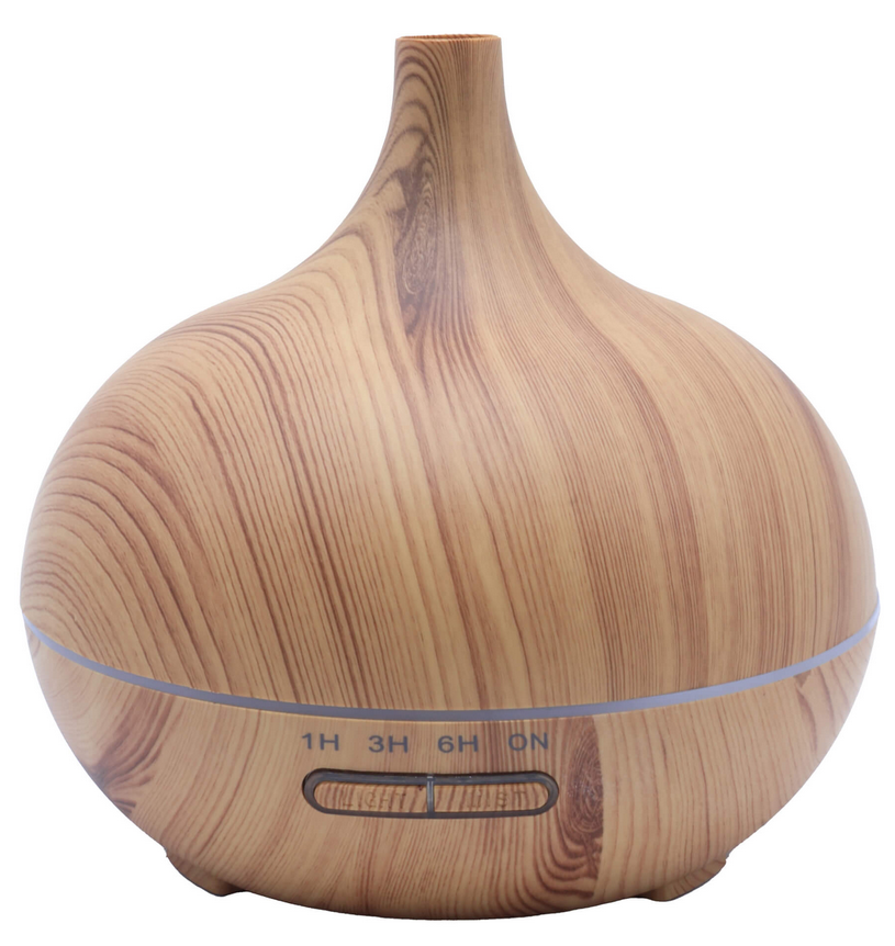 Diffuseur HE Bonbonne Bois 17cm