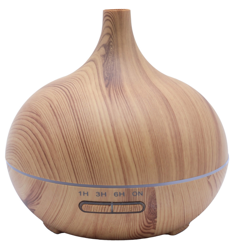 Diffuseur HE Bonbonne Bois 17cm