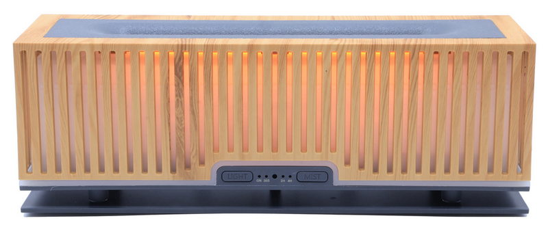 Diffuseur HE Rectangle Bois Strié 25cm