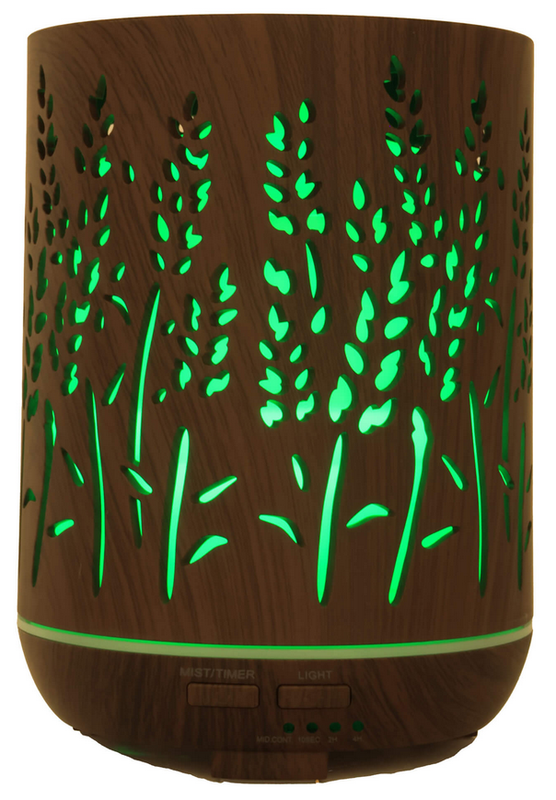 Diffuseur HE Cylindre Noir Roseaux 17cm