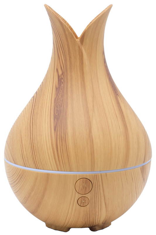 Diffuseur HE Vase Bois 19cm