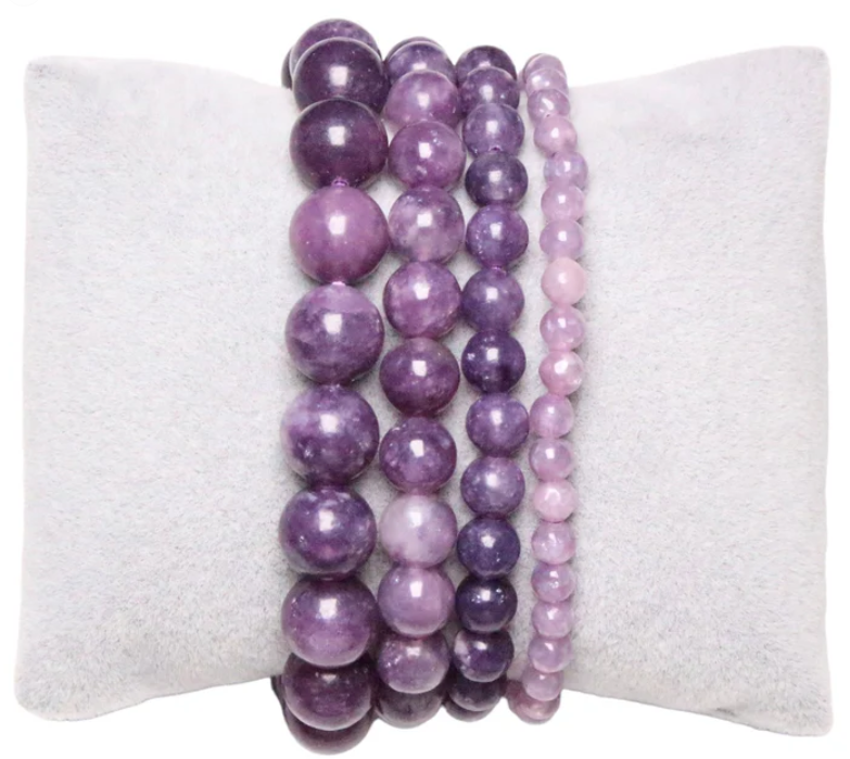 Bracelet Lepidolite Foncée