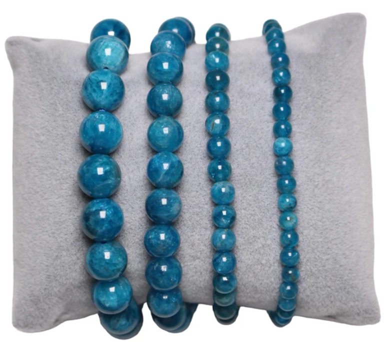 Bracelet Apatite Bleue