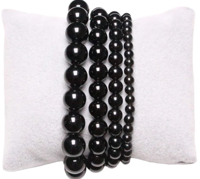 Bracelet Onyx Noir