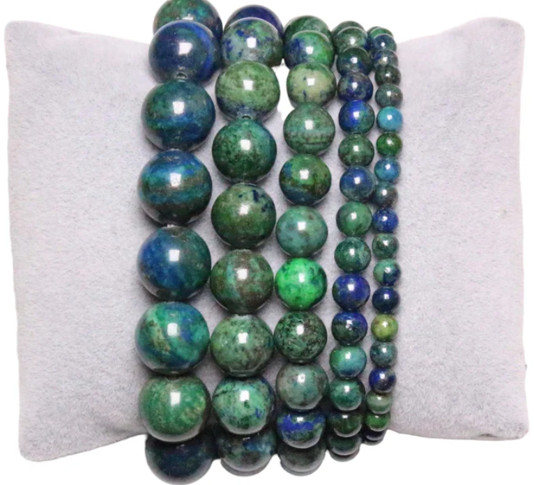 Bracelet Azurite Malachite