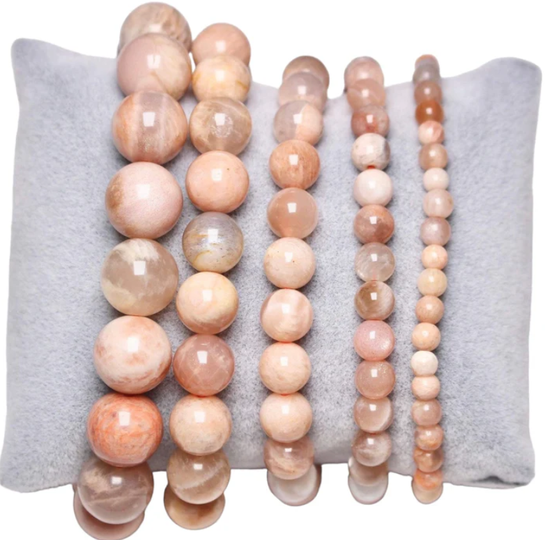 Bracelet Pierre de Lune Rose