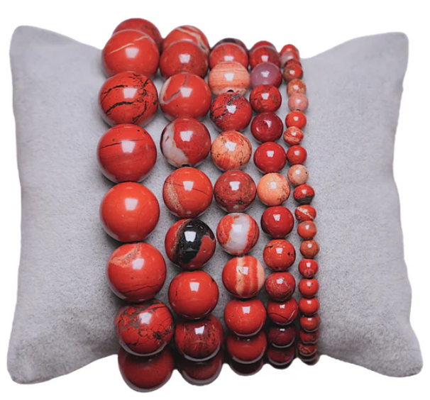 Bracelet Jaspe Rouge