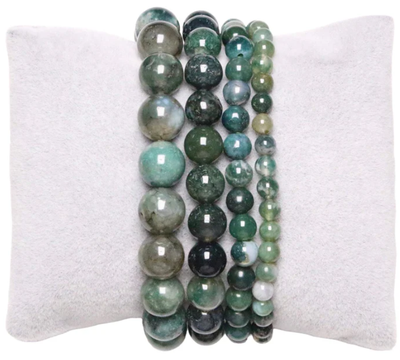 Bracelet Agate Mousse