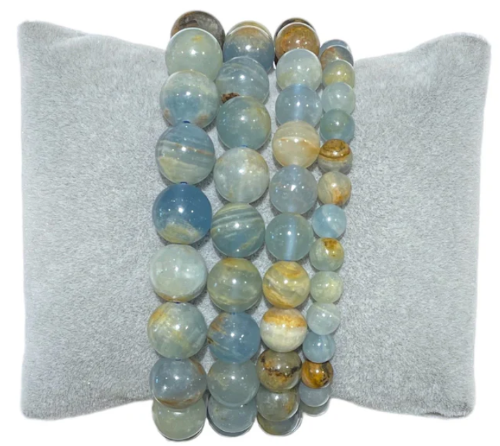 Bracelet Calcite Bleue