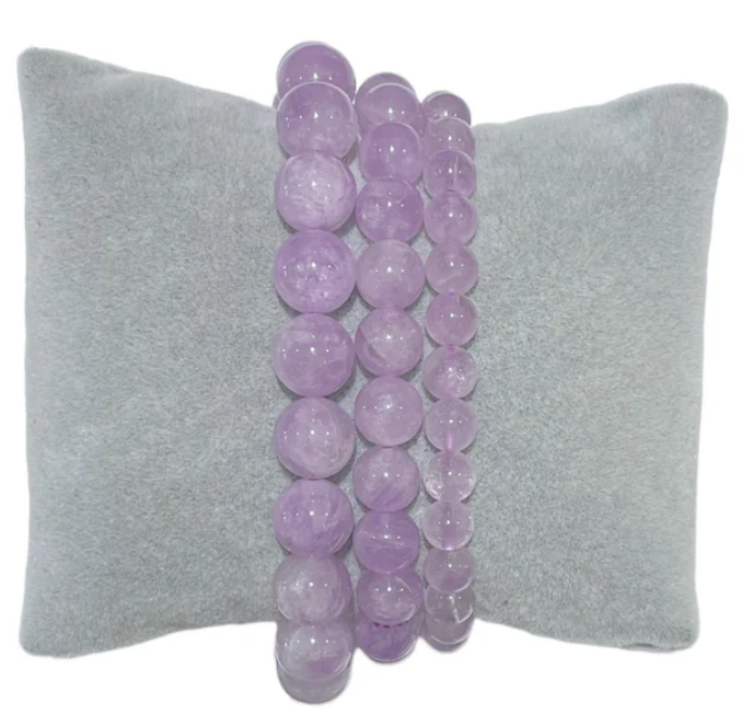 Bracelet Jade Lilas de Birmanie