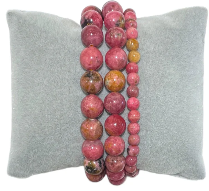 Bracelet Rhodocrosite du Brésil