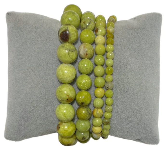 Bracelet Opale Verte Madagascar