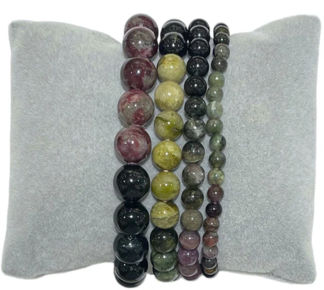 Bracelet Tourmaline Multicolore