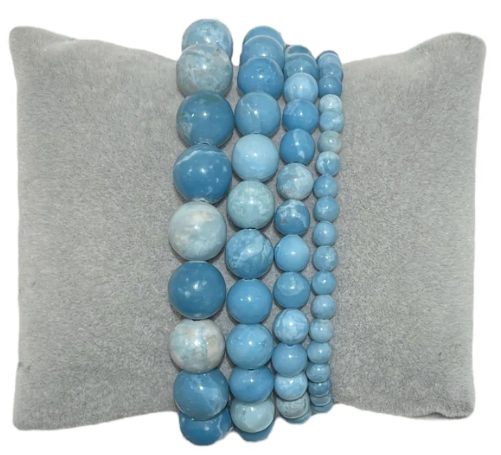 Bracelet Larimar Du Brésil